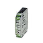 Aktywny moduł redundancyjny QUINT do montażu na szynie nośnej, z technologią ACB (Auto Current Balancing) i funkcjami monitorowania, wejście: 24 V DC, wyjście: 24 V DC / 2 x 10 A lub 1 x 20 A, z zamontowanym uniwersalnym adapterem szyny nośnej UTA 107/30