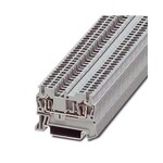 Złączka przelotowa sprężynowa, 2-przyłączowa, 1,5 mm2, 17,5 A, 500 V, szyna NS 35, szara