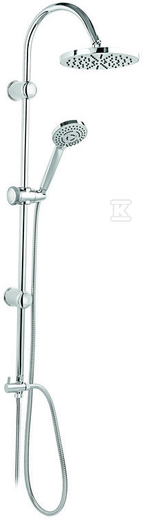 RONDO shower set with rain shower, - NP21