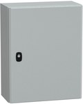 Навісна шафа S3D з оцинкованою монтажною пластиною IP66 500 x 400 x 200 мм