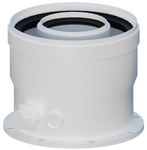 Adapter BOSCH pionowy DN80/125mm ONNLINE