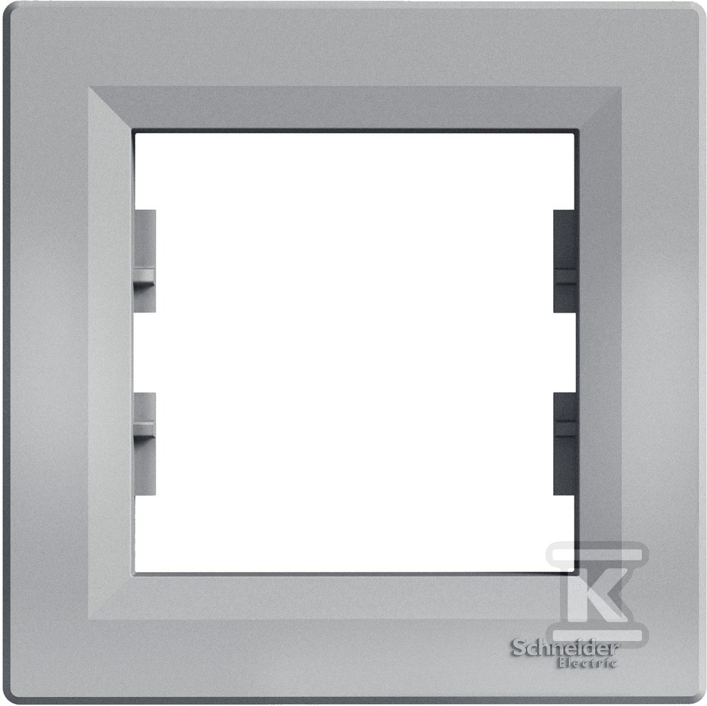 Ramka 1-krotna, aluminium ASFORA - EPH5800161