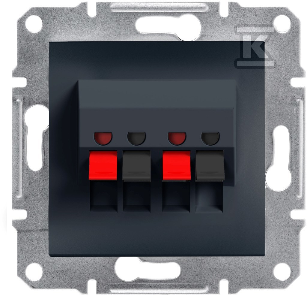 Dvojitá reproduktorová zásuvka bez - EPH5700171