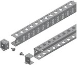 Wsporniki pionowe perforowane do SF, SM 1 rząd 2200 mm