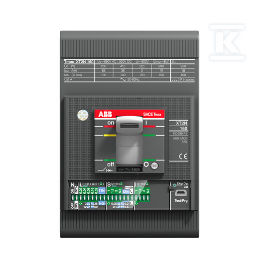 Wyłącznik kompaktowy XT2N 160 Ekip LSI - 1SDA067071R1