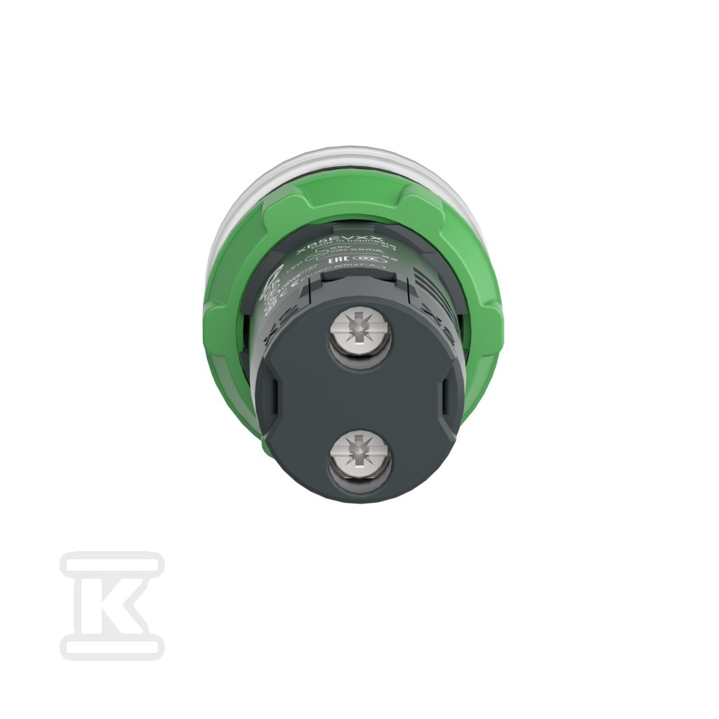 Monolithic LED indicator light white - XB5EVG1