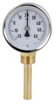 BiTh 63 bimetal thermometer, fi63 mm, range -20 to +60°C, L 63 mm, G1/2" rad, cl. 2