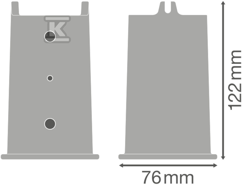 Przejściówka do oprawy STREETLIGHT FLEX - 4058075552579