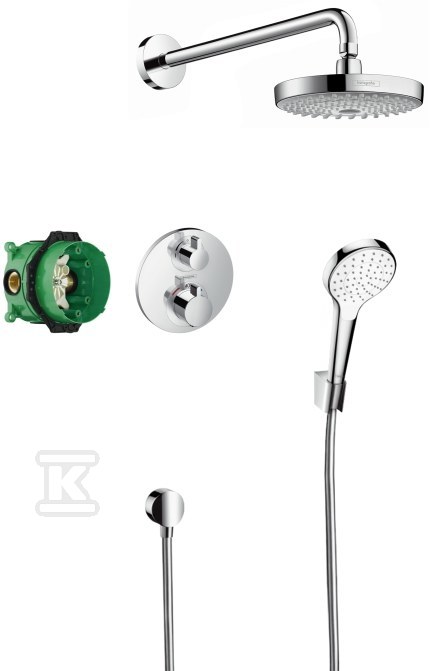 Croma Select S Concealed shower set - 27295000