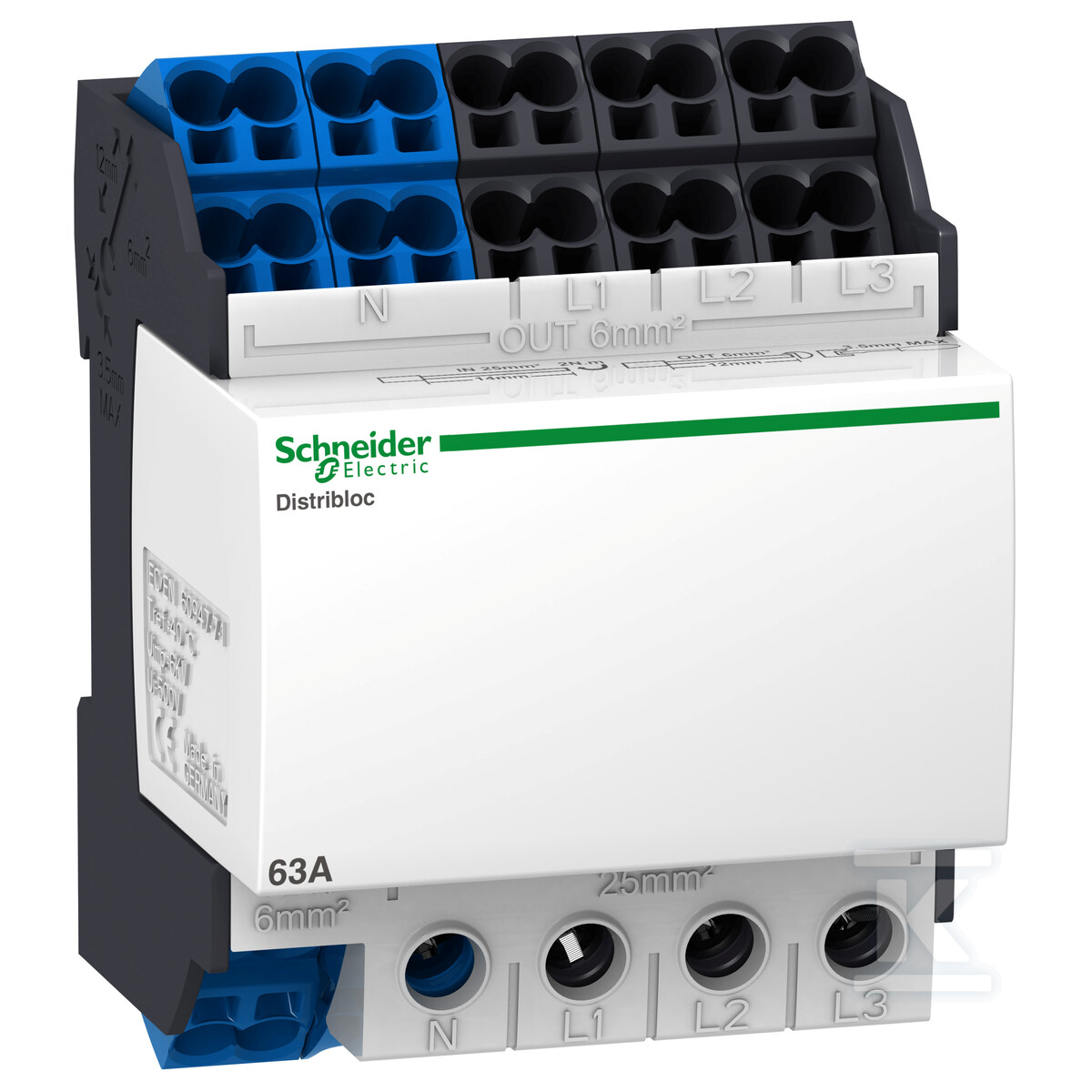 Blok dystytrybucyjny Linergy DX 63A 4P - LVS04041