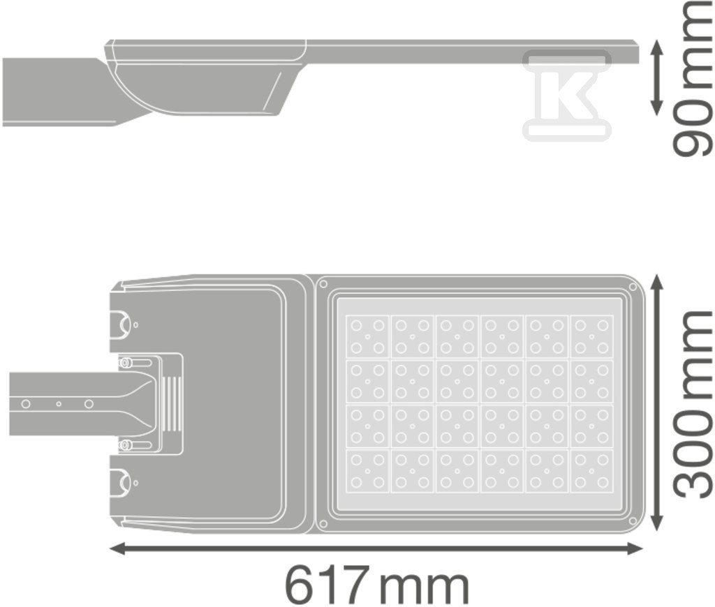 Oprawa uliczna SL FLEX LARGE 158W 730 - 4058075552494