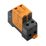 Ogranicznik przepięć AC (typ 2), Napięcie sieciowe: 230 V / 400 V, Sieć niskiego napięcia: Jednofazowy, TN-S, Liczba biegunów: 2, VPU AC II 2 300/50