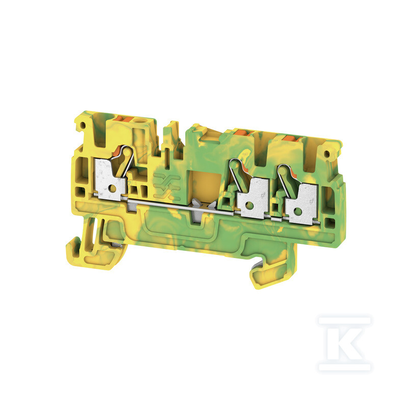 PE stezna klema, PUSH IN, zelena / - 1521670000