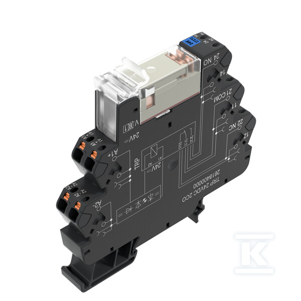 Moduł przekaźnikowy, 24 V DC ±20 %, - 2618530000