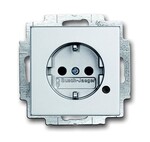Gniazdo SCHUKO oświetlenie kontrolne z diodami LED Future aluminiowo srebrny 20 EUCBL-83