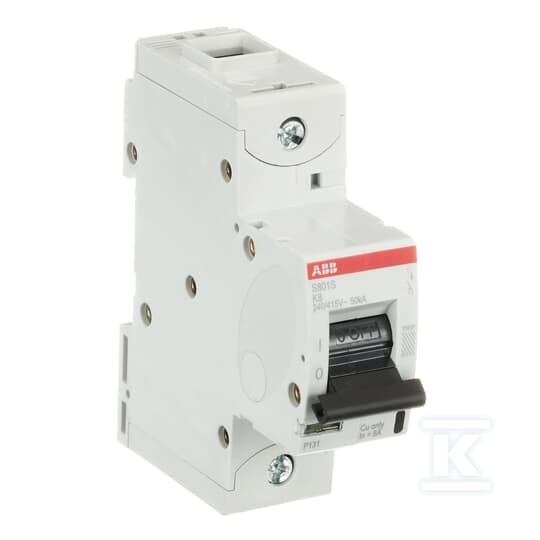 Wyłącznik nadmiarowo-prądowy, 1P, - 2CCS861001R0407