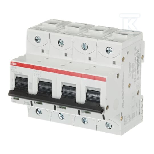 Wyłącznik nadmiarowo-prądowy, 4P, - 2CCS864001R0557