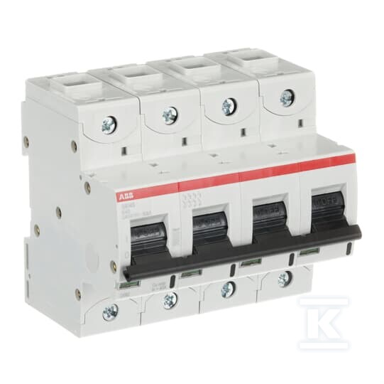 Wyłącznik nadmiarowo-prądowy, 4P, - 2CCS864001R0557