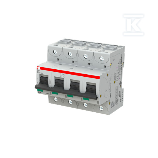 Wyłącznik nadmiarowo-prądowy, 4P, - 2CCS864001R0597