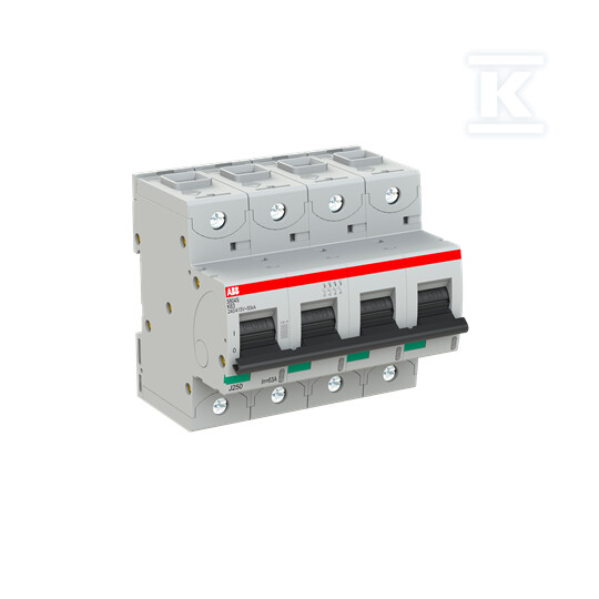Wyłącznik nadmiarowo-prądowy, 4P, - 2CCS864001R0597
