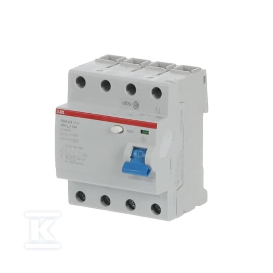 Wyłącznik różnicowo-prądowy, 4P, A, - 2CSF204201R3900