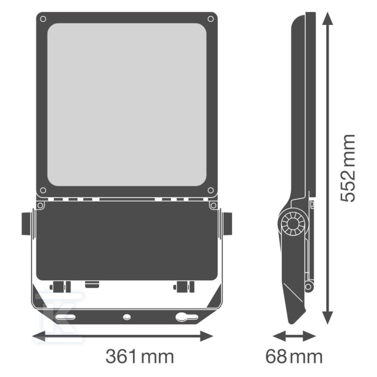 Naświetlacz dużej mocy FL FLEX P 180W - 4099854373473