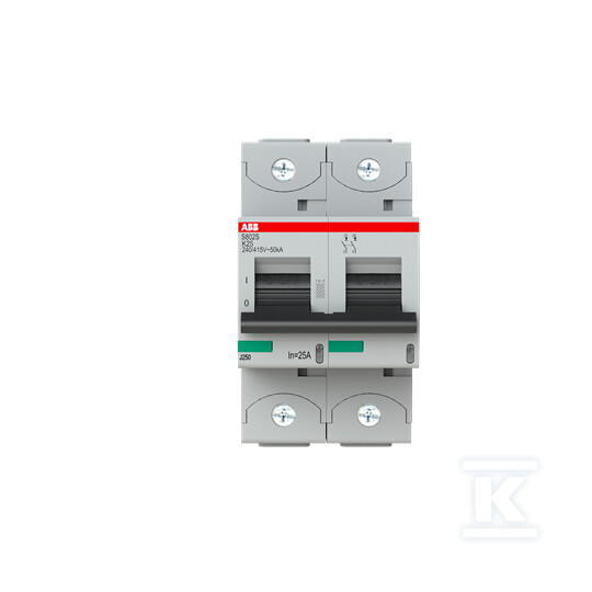 Wyłącznik nadmiarowo-prądowy, 2P, - 2CCS862001R0517