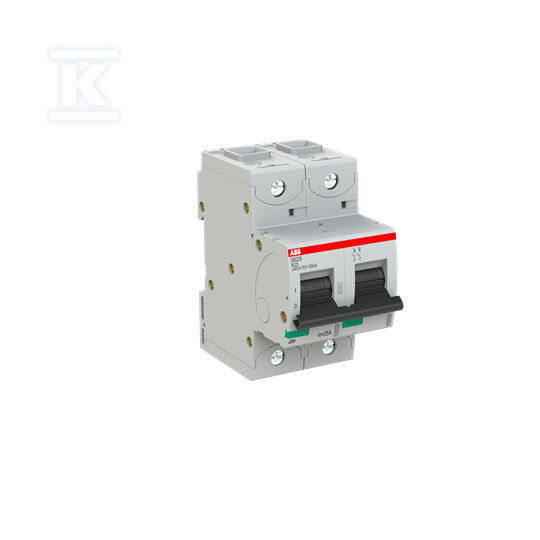 Wyłącznik nadmiarowo-prądowy, 2P, - 2CCS862001R0517