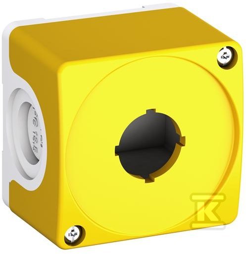 CEPY1-0 Yellow plastic housing, 1-hole - 1SFA619821R1000