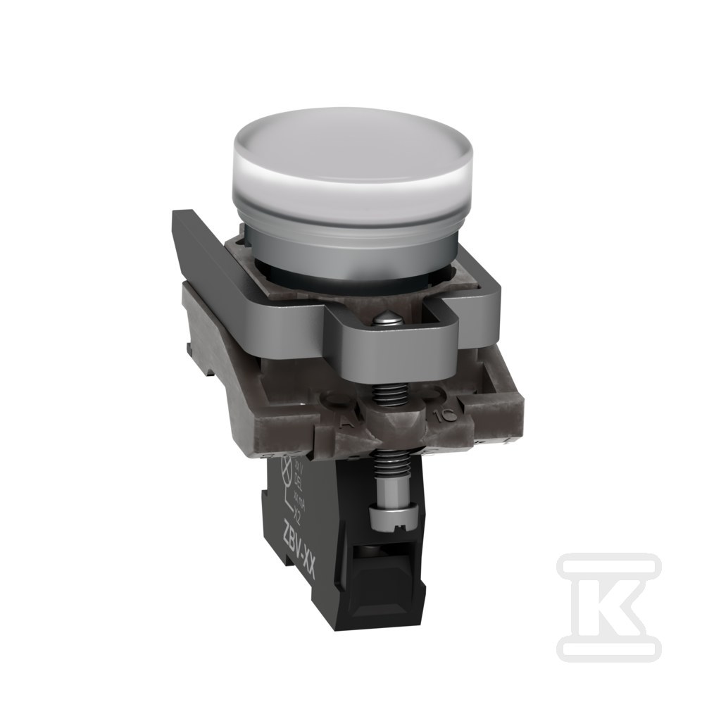 Piloto luminoso con LED blanco 230/240V - XB4BVM1