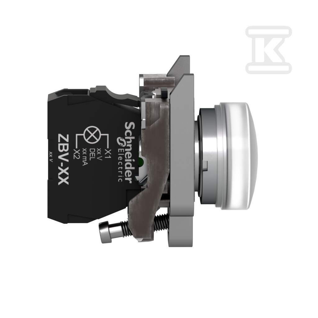 Piloto luminoso con LED blanco 230/240V - XB4BVM1