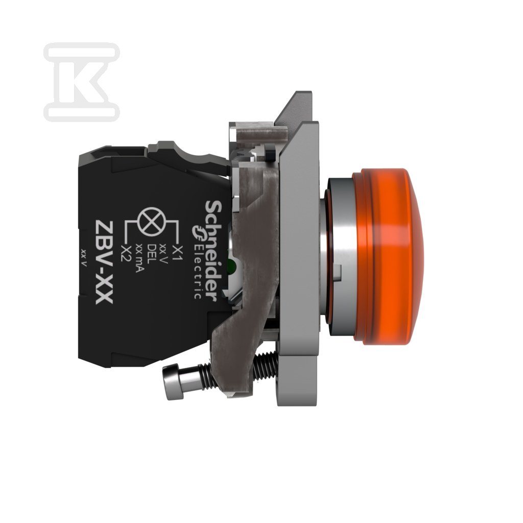 Voyant lumineux à LED orange 230/240 V, - XB4BVM5