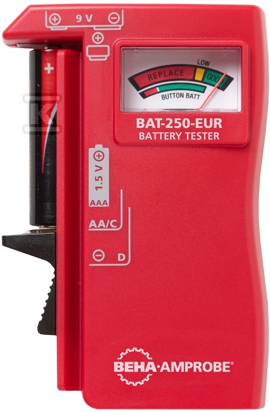 BEHA BAT-250-EUR Battery tester - 4620297