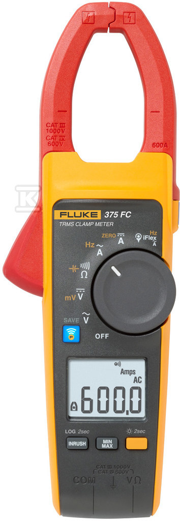 Fluke 375FC, cyfrowy miernik cęgowy - 4695932