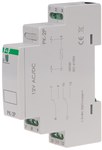 Elektromágneses relé PK-2P 12V AC/DC, érintkező: 2P I=2x8A, 1 modul