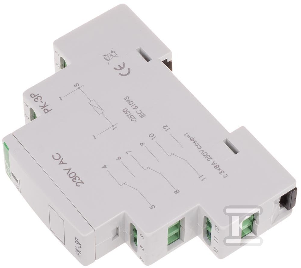 Реле електромагнітне ПК-3П 230V AC, - PK-3P-230V