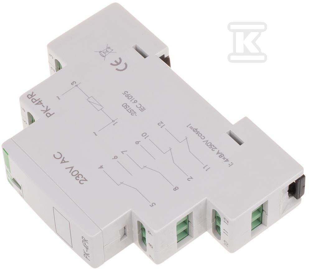 Elektromágneses relé PK-4PR 230V 230V - PK-4PR-230V