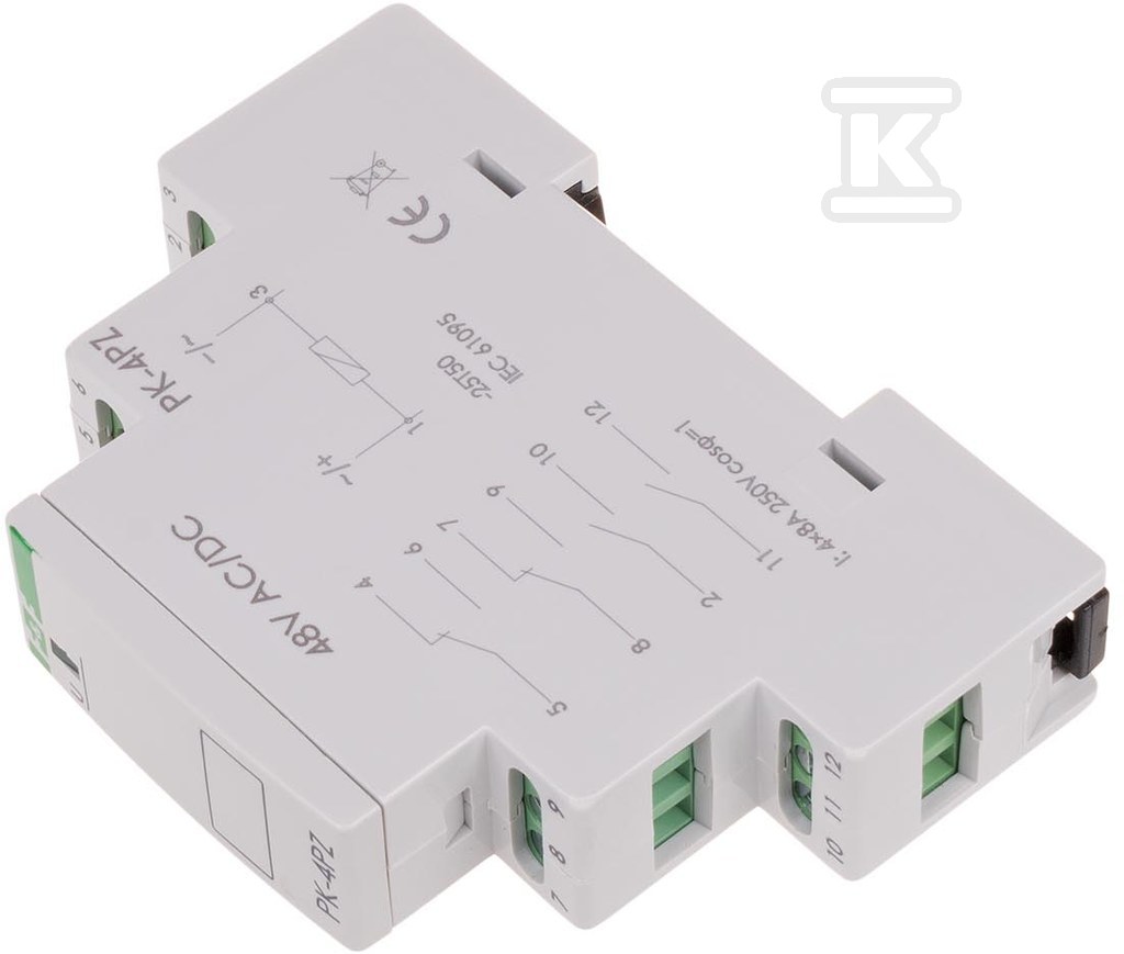 Elektromagnetické relé PK-4PZ 48V 48V - PK-4PZ-48V