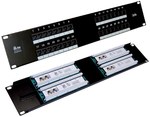 Patch panel UTP cat.5e 32 ports LSA 2U