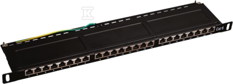 Patch panel OPTIMUM STP kat.6 24 portů - PK028