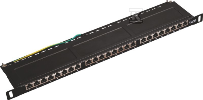 Patch panel OPTIMUM STP cat.5e 24 portů - PK031