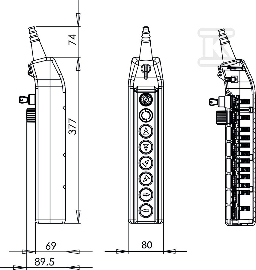 Кран-касета PKS-8\W05 - PKS-8\W05