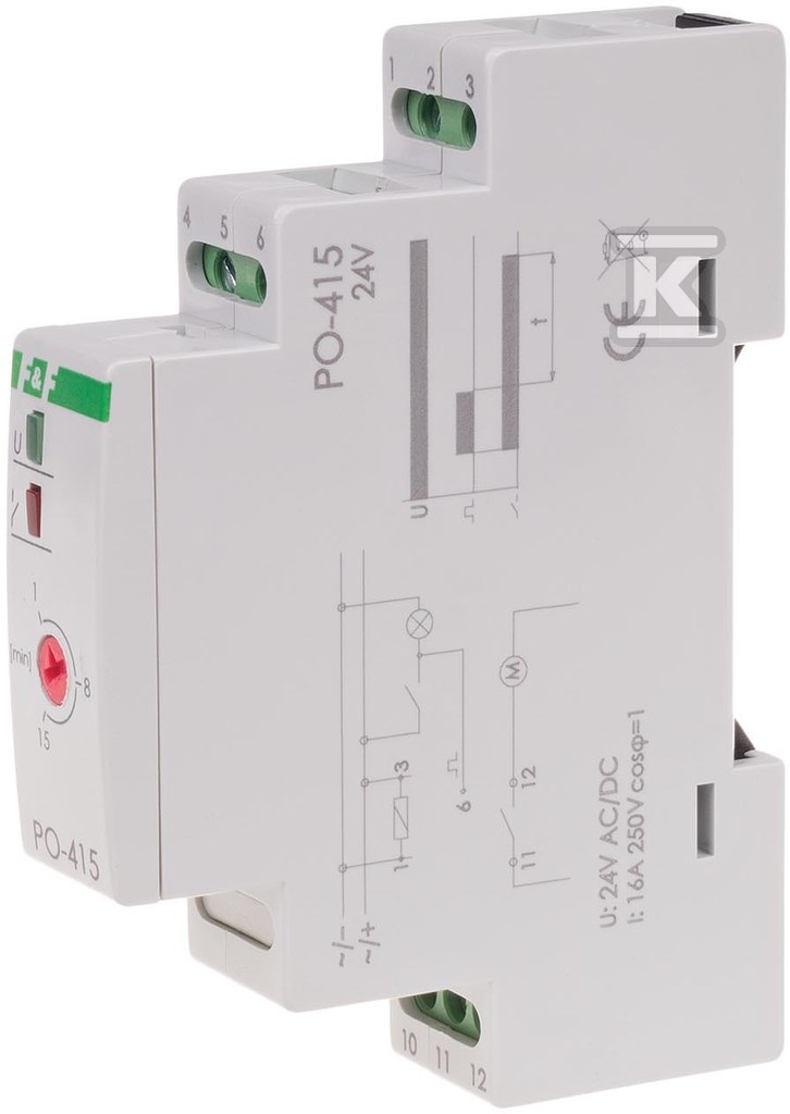 PO-415 Zeitrelais 1-60S 230V - PO-415-1-60S