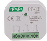 Elektromágneses relé, 1Z 16A, süllyesztett, U=100-265V AC, érintkező: 1Z 16A (160A/20ms) PP-1Zi