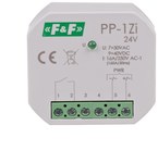 Electromagnetic relay, 1NO 16A, assembly podtynkowy,U=7÷30VAC/9÷40VDC,1Z 16A (160A/20ms), PP-1Zi 24V