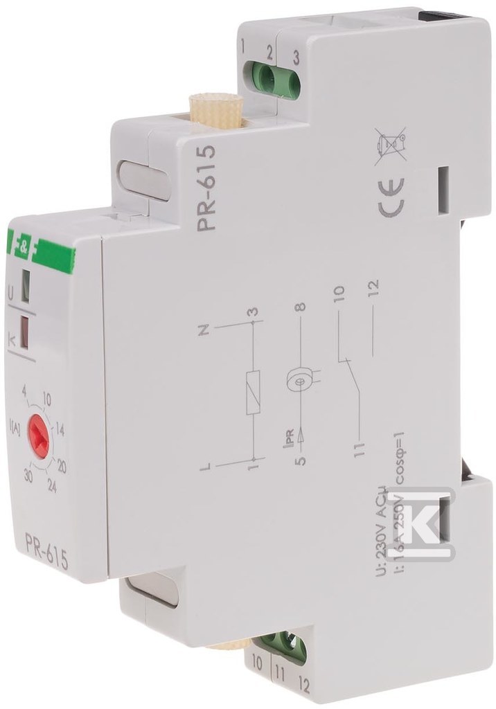 Реле пріоритету PR-615 прохідне, - PR-615