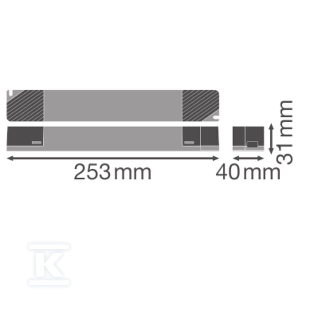 Драйвер LED DRIVER VALUE - 4058075835894