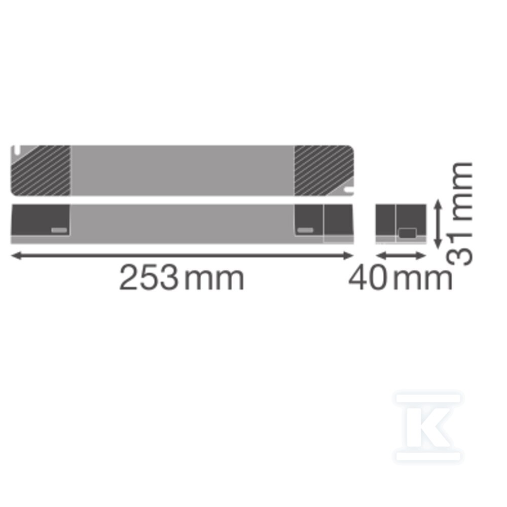 Драйвер LED DRIVER VALUE - 4058075835917