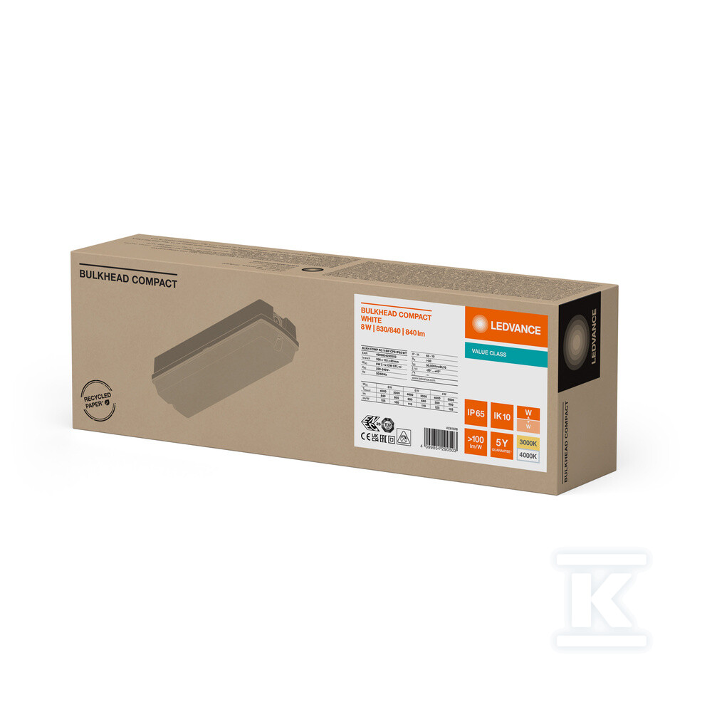 Герметичний світильник LED BULKHEAD - 4099854290503