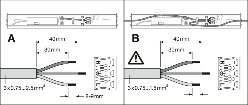 Oprawa podszafkowa LED LINEAR MR 600 P - 4099854401794